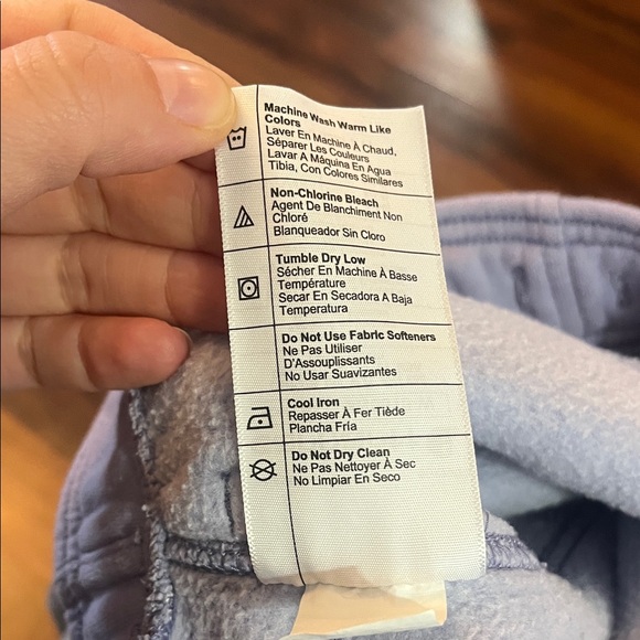 Carhartt Soft Lavender Heather Relaxed Fit Fleece Jogger Small - Picture 9 of 9